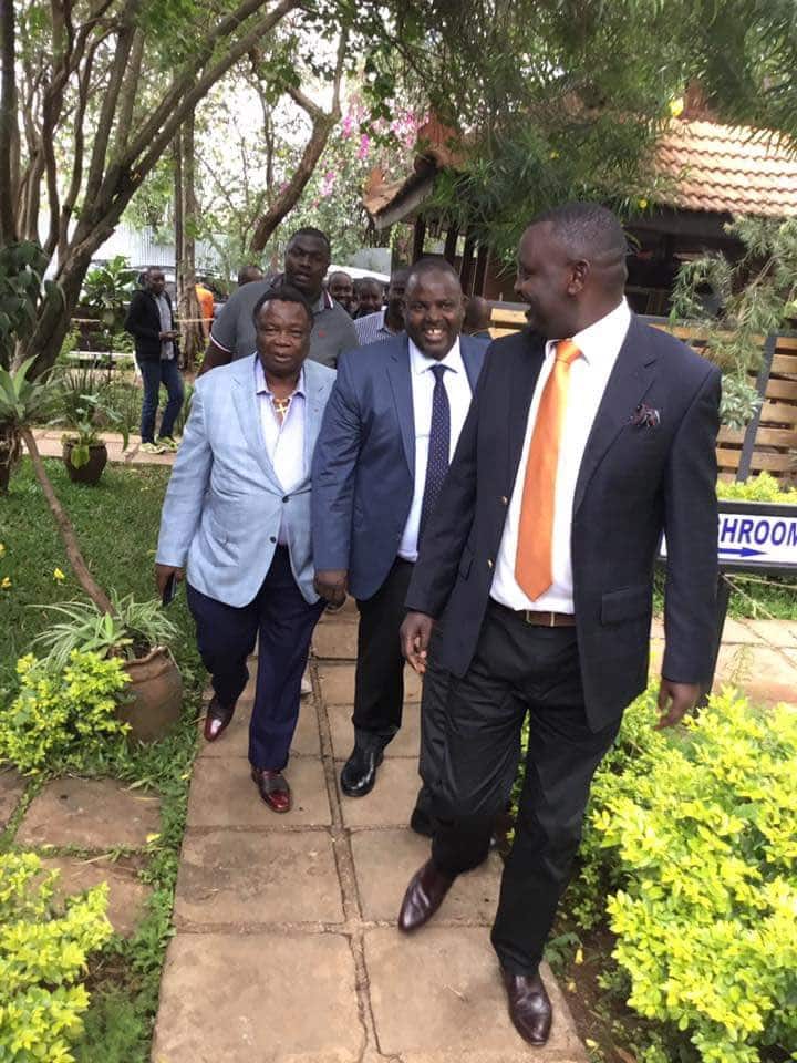 Francis Atwoli campaigns for Imran Okoth in Kibra ahead of by-election