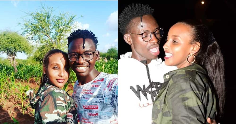 MCA Tricky raises eyebrows after he professed love to beautiful woman online: " Rue Baby amewachwa"