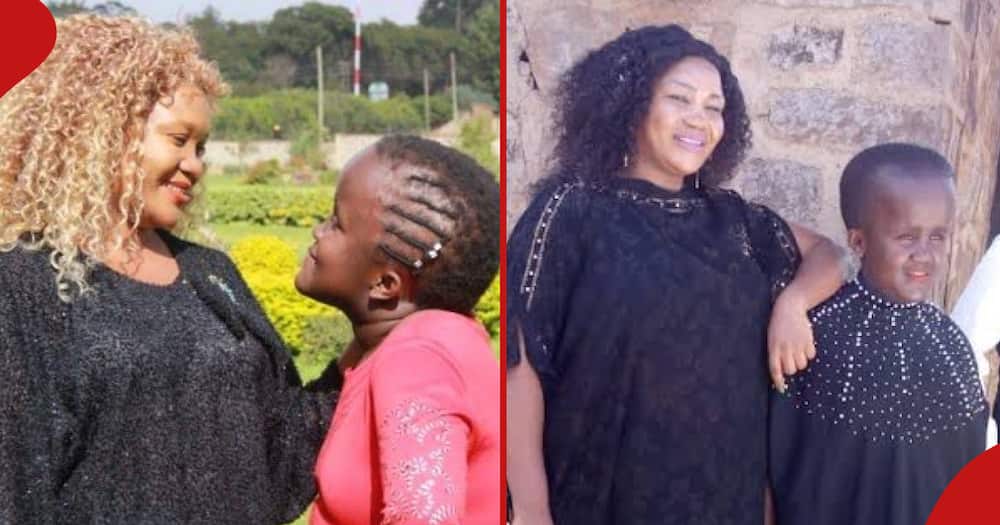 Anne Ngugi and her daughter Angel.