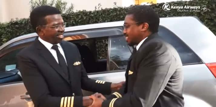 Like father, like son: Kenya Airways pilot operates his retirement flight with son