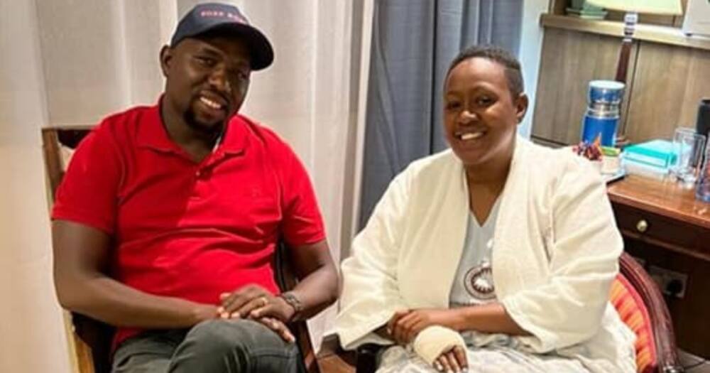 Kipchumba Murkomen Amtembelea Sabina Chege Nairobi Hospital: "Afueni ya Haraka Rafiki Yangu"