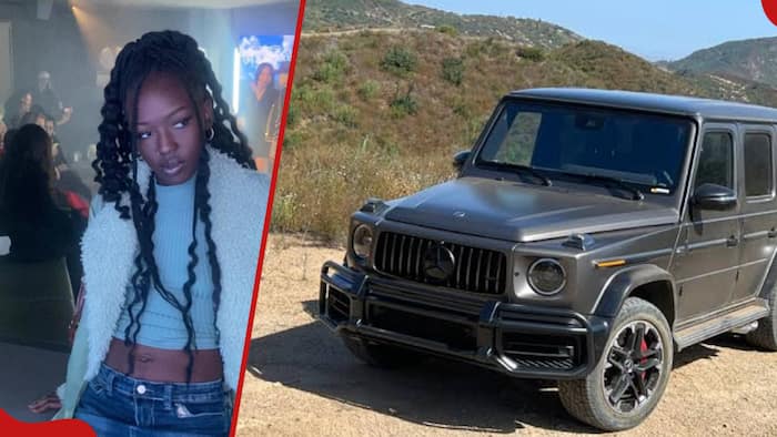 Elsa Majimbo Exposes Rich Man with Mercedes G- Wagon for Stalking Her: "Stop Following Me, I'm Scared"