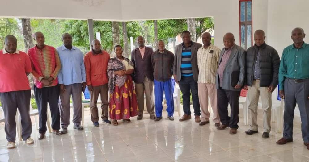 Boni Khalwale met ODM leaders at his home for breakfast.
