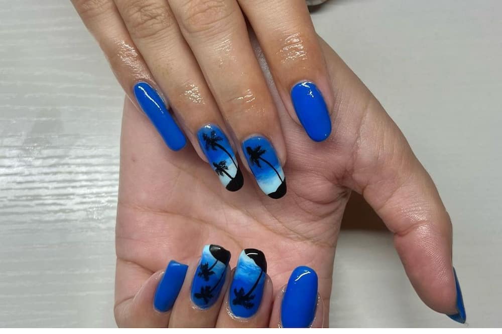Square acrylic nail designs