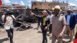 Babu Owino Challenges William Ruto to Give Embakasi Fire Victims Some Complete Affordable Houses