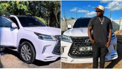 Khaligraph Jones's Lexus Reportedly Involved in Minor Road Accident with Boda Boda