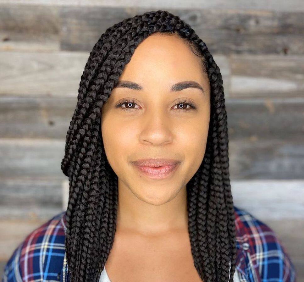 10 medium poetic justice braids styles to try out in 2021 - Tuko.co.ke