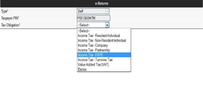 file PAYE on iTax