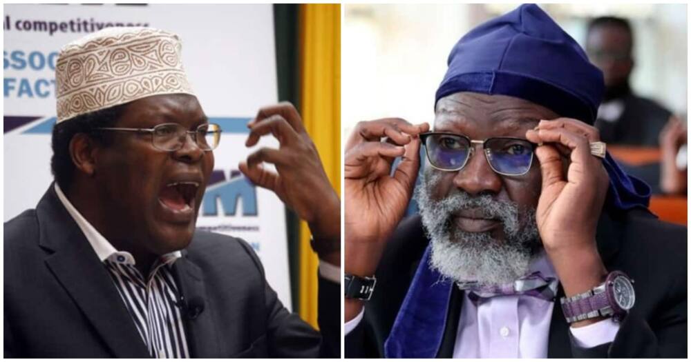 Miguna Sasa Amgeukia Wajackoyah na Kuibua Maswali Kuhusu Masomo Yake: "Kiingereza Chako Kibovu"