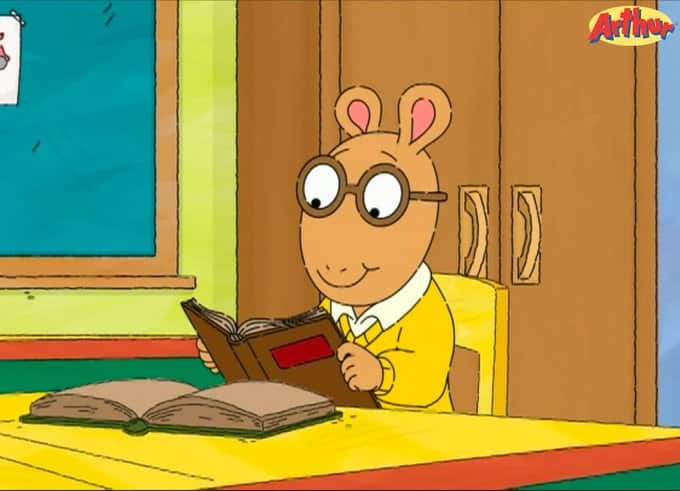 arthur books characters