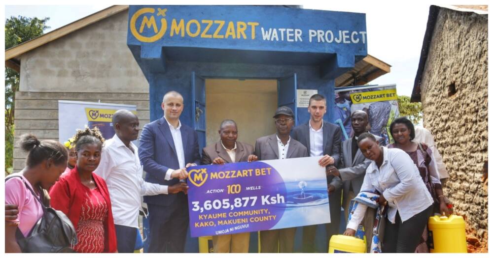 Mozzart launches its 13th borehole in Makueni
