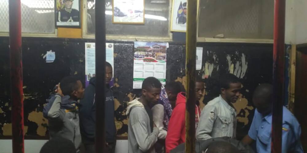 Police arrest 26 Ethiopians holed up in a Eldoret hotel