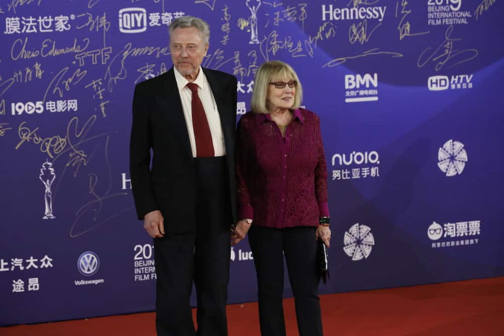 Christopher Walken and his wife Georgianne at the 9th Beijing Film Festival