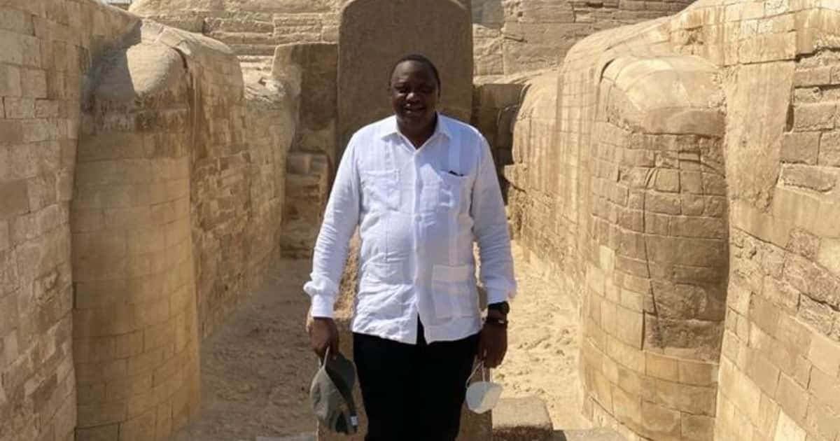 Photos Of Uhuru Kenyatta Enjoying His Visit In Egypt