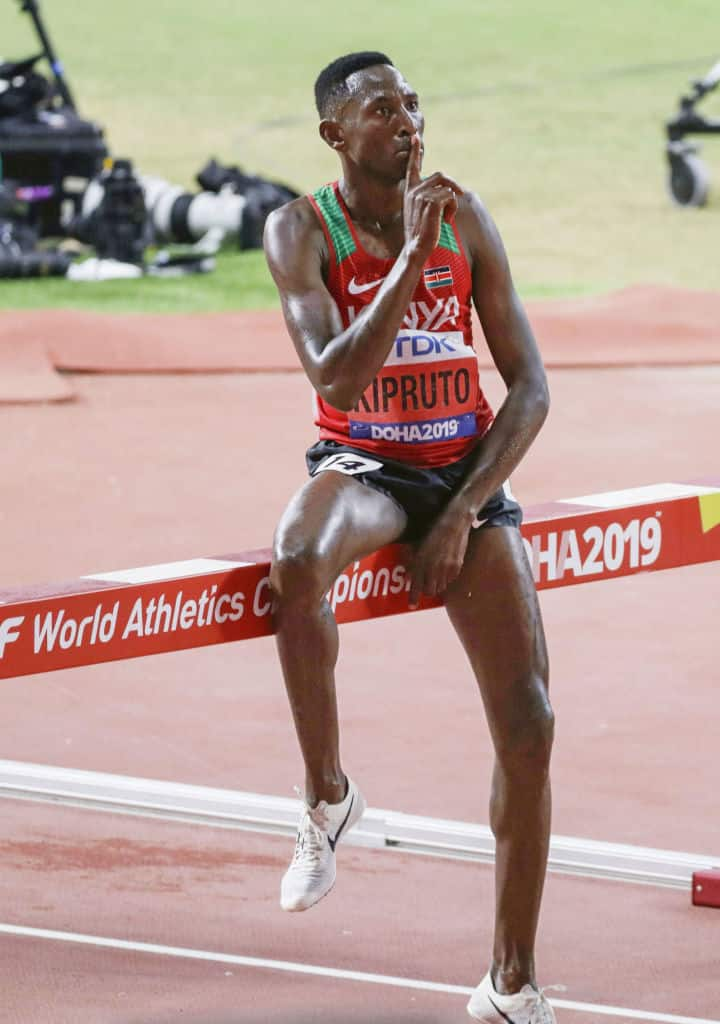 Athletic champions Brigid Kosgei, Lawrence Cherono return home to muted receptions