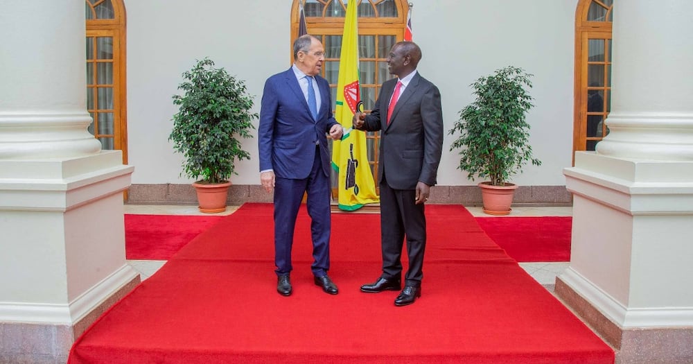 Wachambuzi Wamshauri William Ruto Kuwa Makini na Uhusiano na Urusi Sergey Lavrov Akizuru Kenya