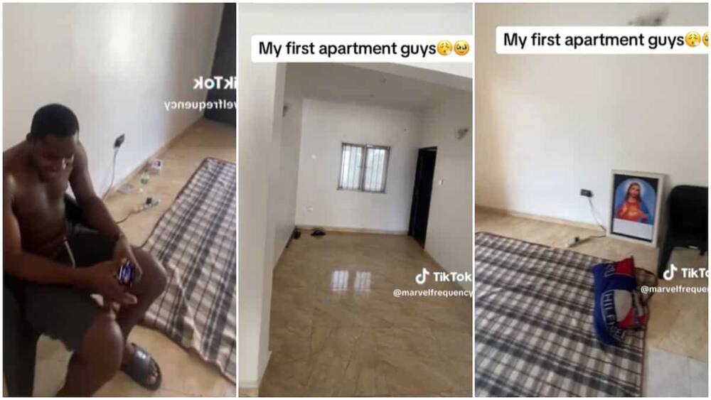 Apartment in Nigeria/Young man rented house.