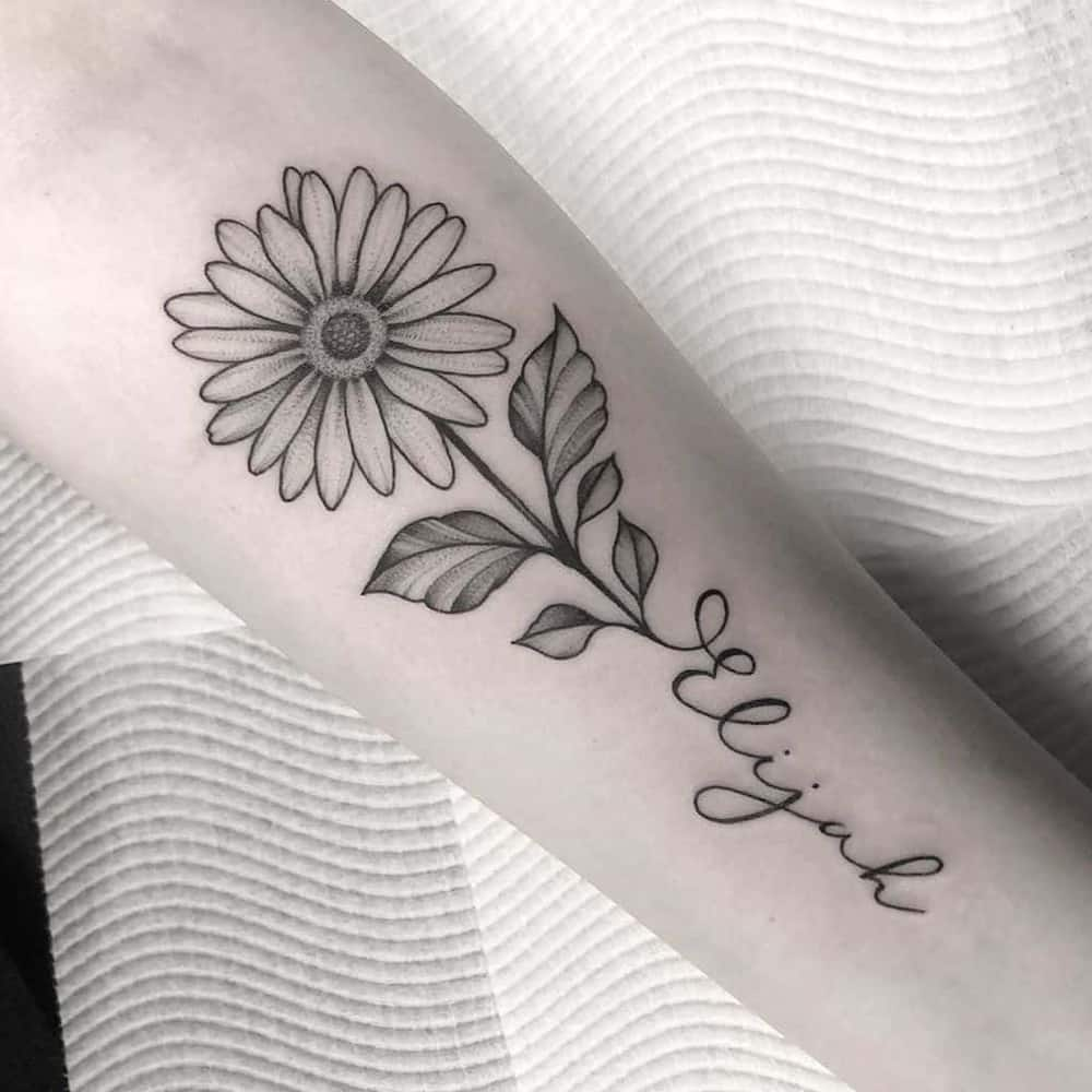 Daisy tattoo designs