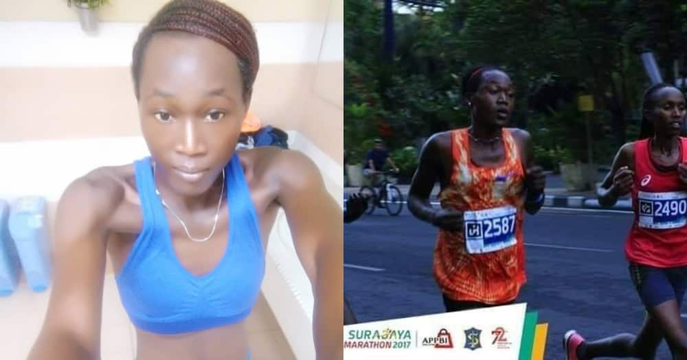 20 extremely confusing photos of Eldoret man who successfuly impersonated female athlete