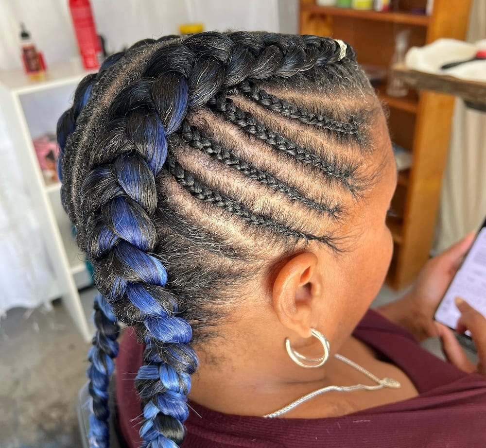 20 2 feed-in braids with designs that are so stylish in 2022