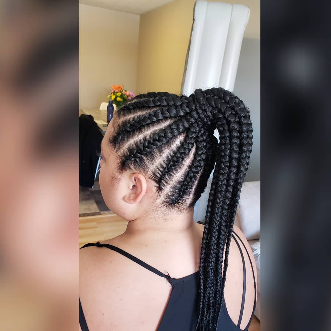 25 Latest Ghana Weaving Shuku Hairstyles In 2021 Photos And Video Tuko Co Ke