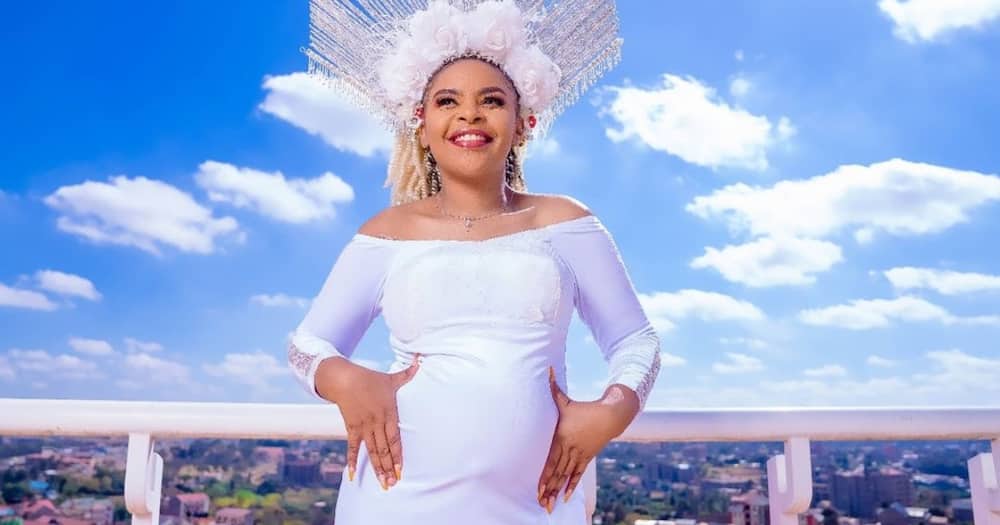 Size 8 is married to gospel mixmaster DJ Mo. Photo: @size8reborn.