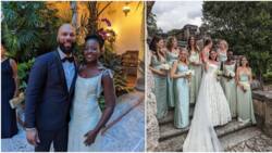 Lupita Nyong'o Steps out Looking Elegant as Bridesmaid for Celebrity Stylist Friend Micaela