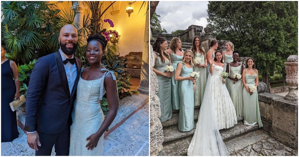Lupita Nyong'o Steps out Looking Elegant as Bridesmaid for Celebrity Stylist Friend Micaela.