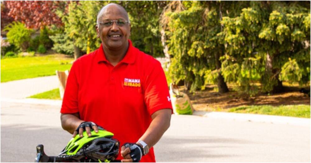 Kenyan man rides bike for 900km to raise KSh 4.4M to keep 600 students in school