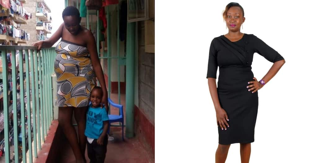 Catherine Wairimu went through a dark patch but managed to get over it and become a loving mother again.