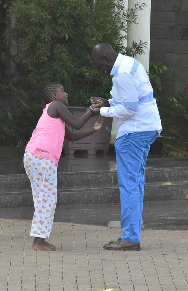 Nadia Cherono: 5 photos of William Ruto's adopted daughter sharing family moment with DP