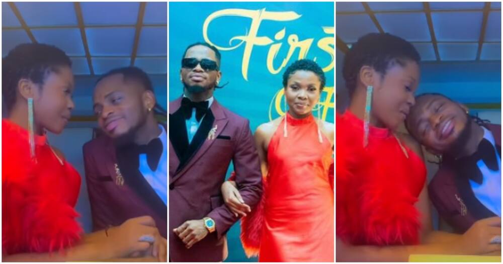 Diamond, Zuchu Arrive Together in Posh Escalade at His EP Videos Premiere, Hold Hands in Cute Photos