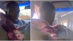 I'm Not Your Driver: Young Man Verbally Fights Mum for Sitting at the Back While he Drives, Video Goes Viral