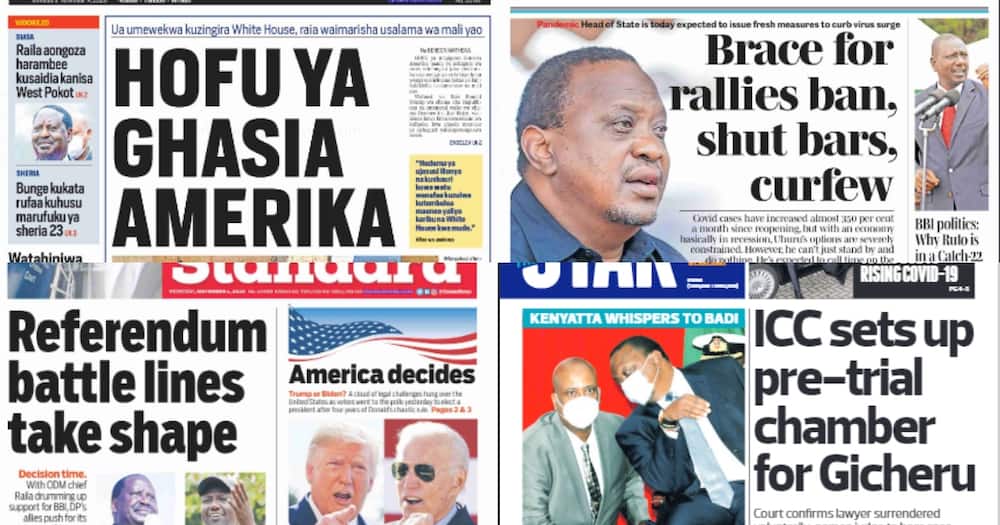 Kenyan newspaper review for October 4: Ruto allies suspect state's involvement in lawyer Gicheru surrender to ICC