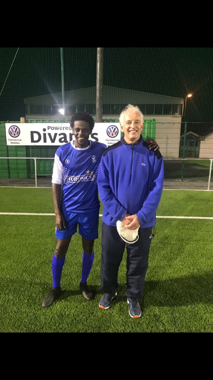 Paul Kiongera: Kenyan striker relishes dream of playing in Ireland after signing for amateur side