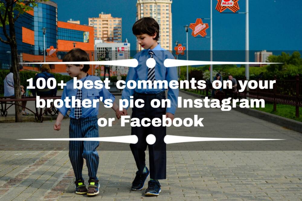 Comments on your brother's pic