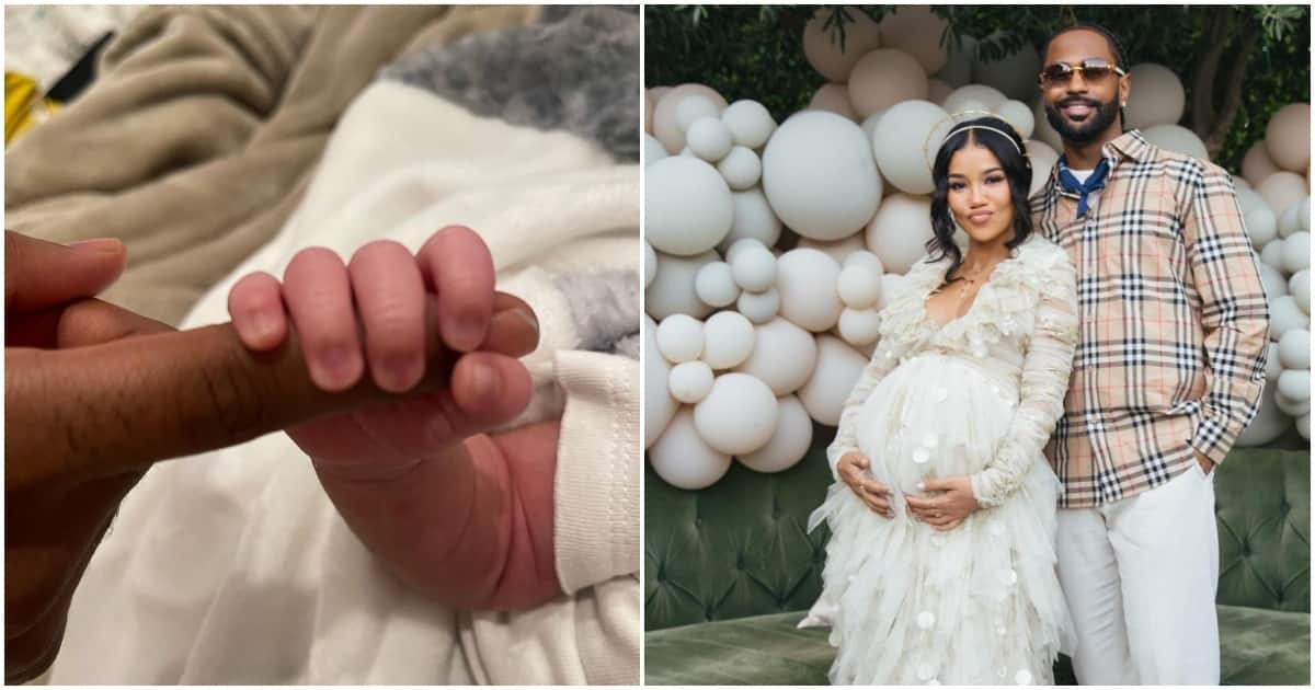 Big Sean Celebrates First Fathers Day With Jhené Aiko & Baby Noah