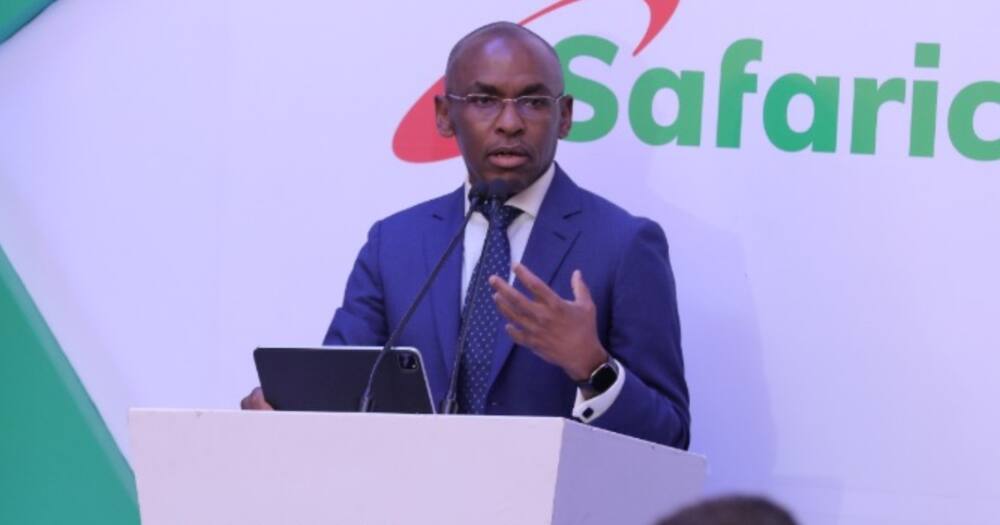 Safaricom boss Peter Ndegwa.