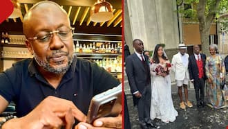 Kenyans Tickled by Mike Okwiri’s Fashion at Kigen Moi’s Wedding: “Hayuko Serious”