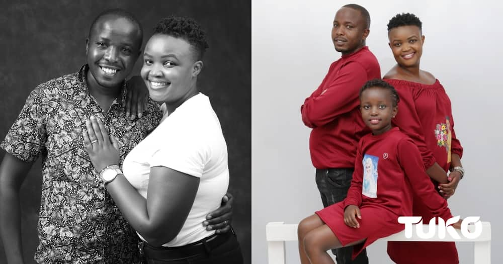 The Nduhius: Jerefasio Nduhiu, Faith Nduhiu and daughter
Mary Gemalli (R) Jerefasio and Faith (L)