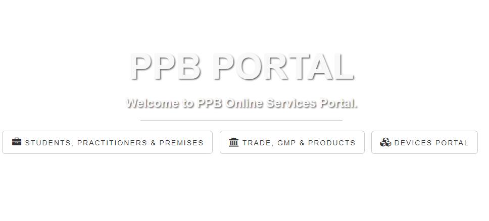 PPB student portal Log In, register, license, downloads -portal.pharmacyboardkenya.org