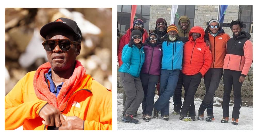 James Kagambi and his team will climb Mount Everest.