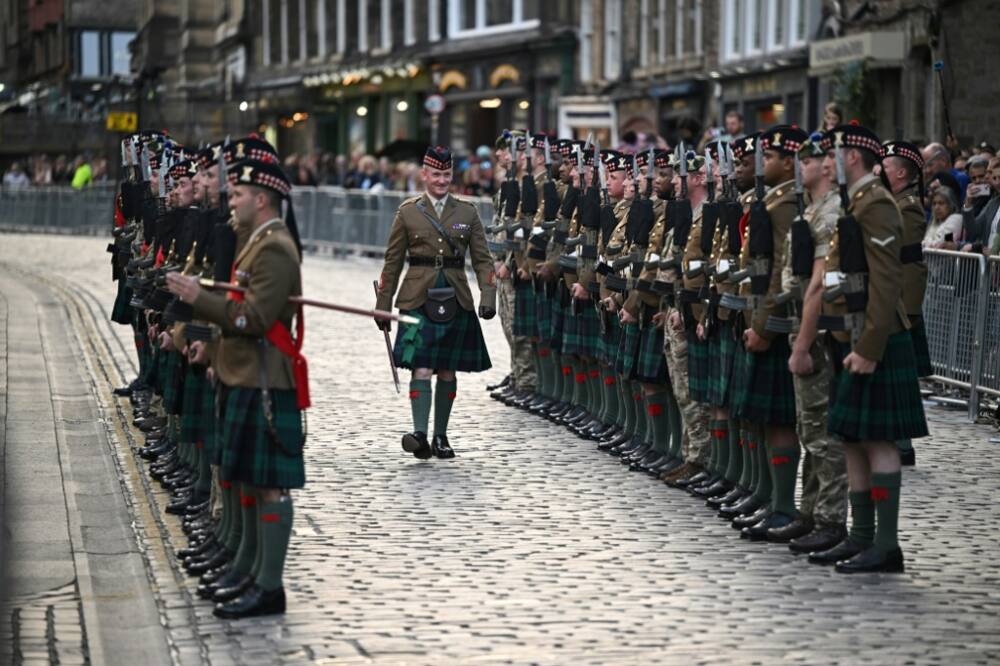 The new king will accompany his mother's coffin in procession along the Royal Mile to the magnificent St Giles' Cathedral in Edinburgh