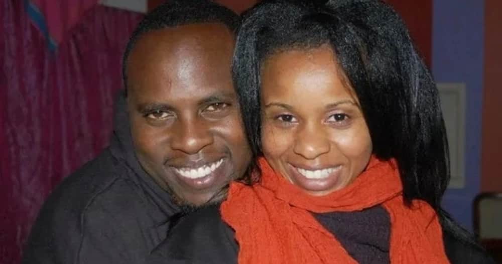 Late gospel singer Kaberere's wife shows off all grown son