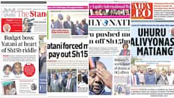 Kenyan Newspapers Review for March 8: Uhuru Kenyatta's Intervention That Saved Fred Matiang'i from DCI