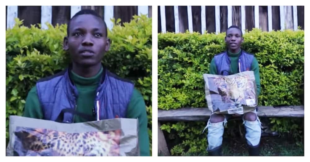 Meru Man Scared by Fake Lion Shopping Bag Sponsored for Three-Day National Park Tour