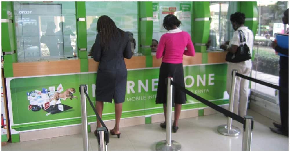 The customer dared Safaricom with the new sheng'.