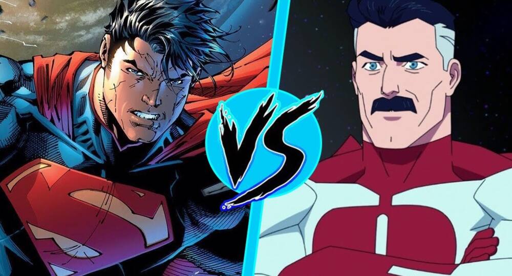 Omni man vs superman