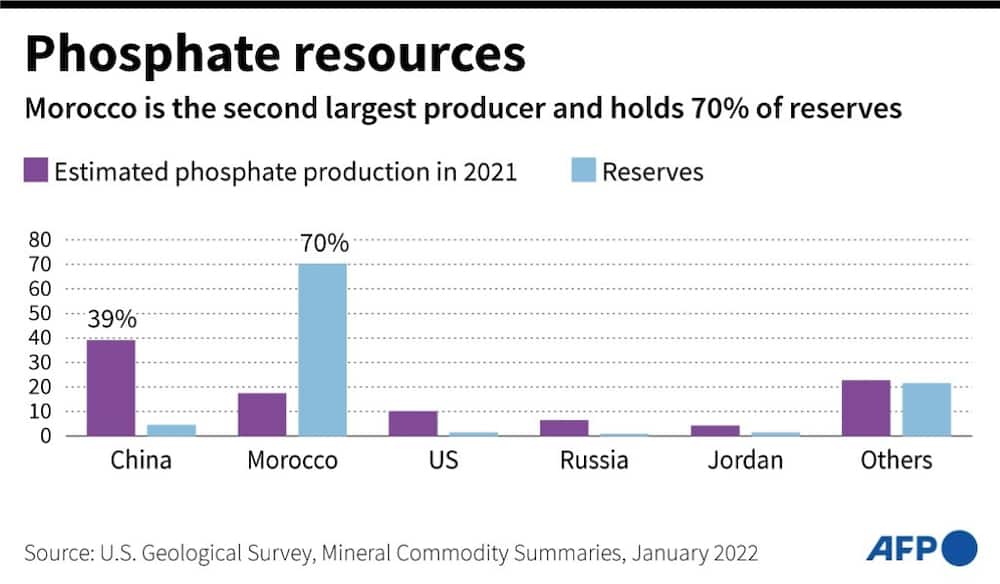 Phosphate resources