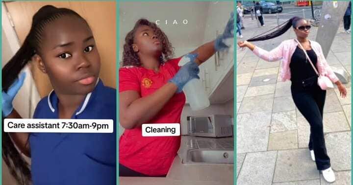 Lady shares toughs jobs she has done in UK including cleaning, care giving